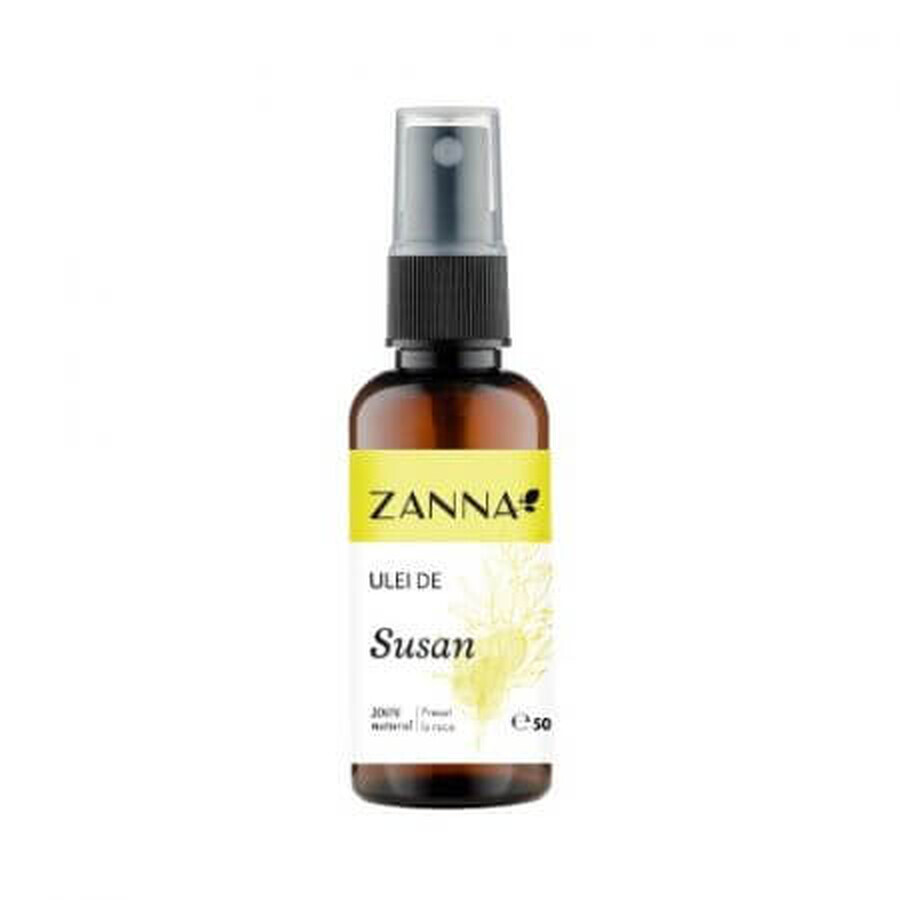 Aceite de sésamo sin refinar, 50 ml, Zanna