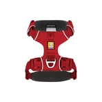 RUFFWEAR Front Rage Red Canyon, tweepuntsharnas (borst en rug) voor hondentraining, verstelbaar, reflecterend, rood, L-XL (81-107 cm)