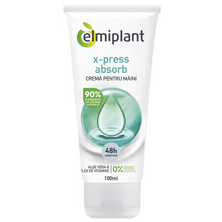 Crema de manos Xpress Absorb, 100 ml, Elmiplant