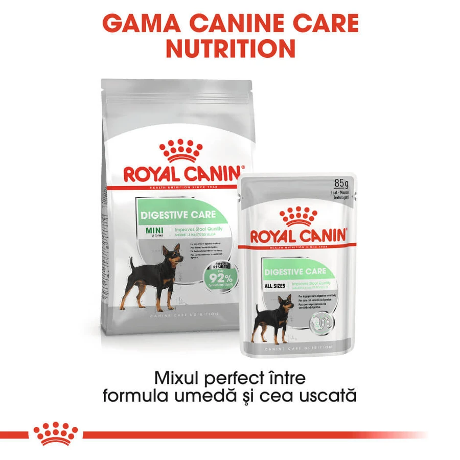 ROYAL CANIN Mini Digestive Care, hrană uscată câini, confort digestiv, 1kg