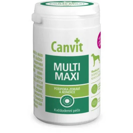 CANVIT Multi Maxi, M-XL, multivitaminas para perros, frasco, 230 g