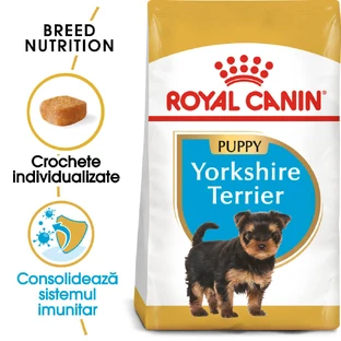 ROYAL CANIN Yorkshire Puppy, Trockenfutter für junge Hunde, 500 g