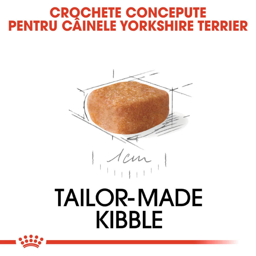 ROYAL CANIN Yorkshire Puppy, Trockenfutter für junge Hunde, 500 g