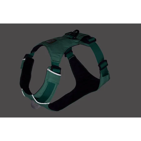 RUFFWEAR Hi & Light Sage Green, Zweipunkt-Geschirr (Brust und Rücken) für Hunde, verstellbar, reflektierend, grün, XS (23–33 cm)