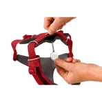 RUFFWEAR Front Rage Red Canyon, dwupunktowa (klatka piersiowa i plecy) uprząż treningowa dla psów, regulowana, odblaskowa, czerwona, rozmiar S (56–69 cm): ceny i cechy