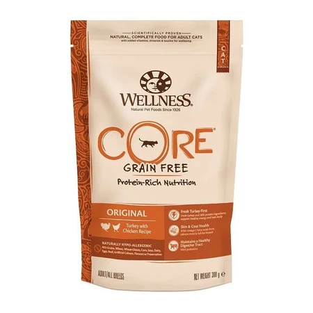 Wellness Core Dry mit Pute und Huhn, 300 g