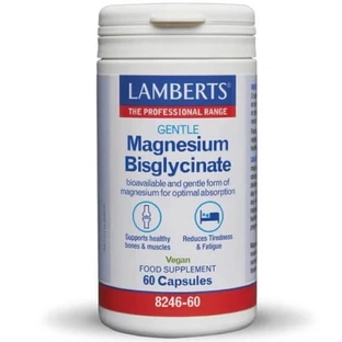 LAMBERTS Gentle Magnesium-Bisglycinat, 60 Kapseln