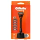 Gillette | Rasoio Fusion5, testine di ricambio, confezione da 5 e supporto gratuito | 1 set