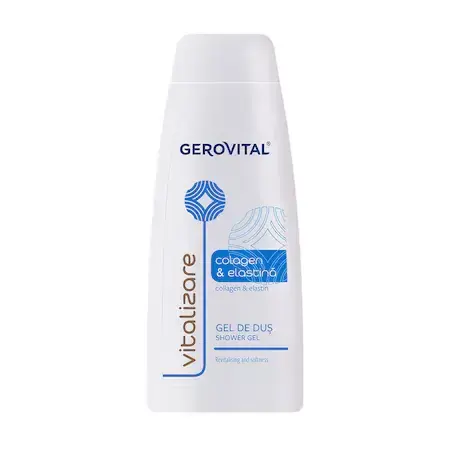 Gerovital Kollagen & Elastin Duschgel, 400 ml, Farmec