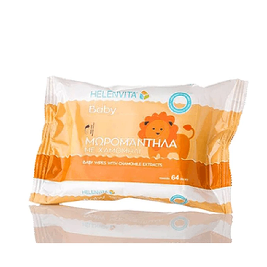 Helenvita | Baby Wipes with Chamomile Extracts | Baby Wipes with Chamomile | 20 pieces