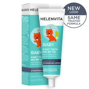 Helenvita | Gel voor verlichting bij de eerste tandjes van baby's: onmiddellijke verlichting voor tandjes en tandvlees | 30 ml