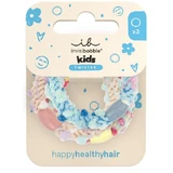 Invisibobble | Élastiques à cheveux pour enfants Twistar Kids Pom Pom Tie | Lot de 3