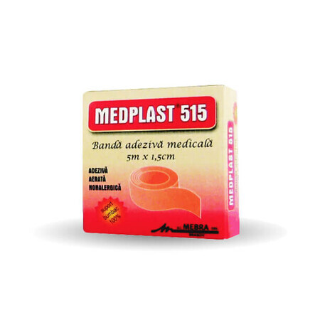 Cinta adhesiva Medplast 515 1,5cm x 5m