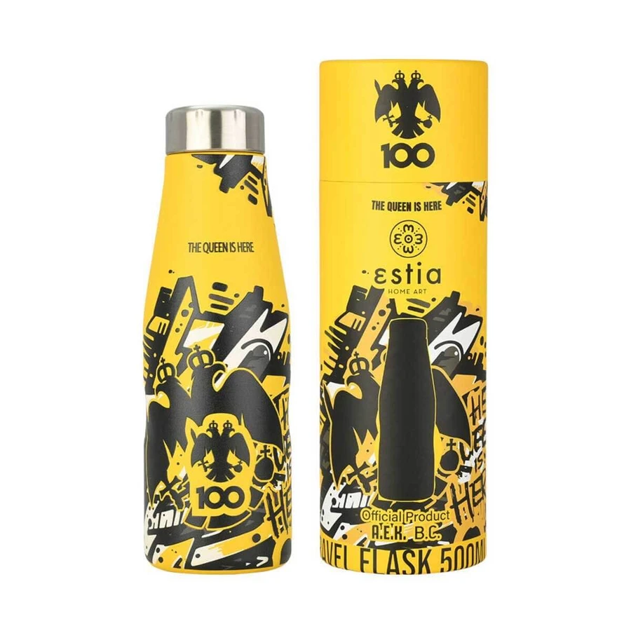 Estia | Butelka termiczna Edycja AEK B.C. „The Queen Is Here” | 500 ml: ceny i cechy