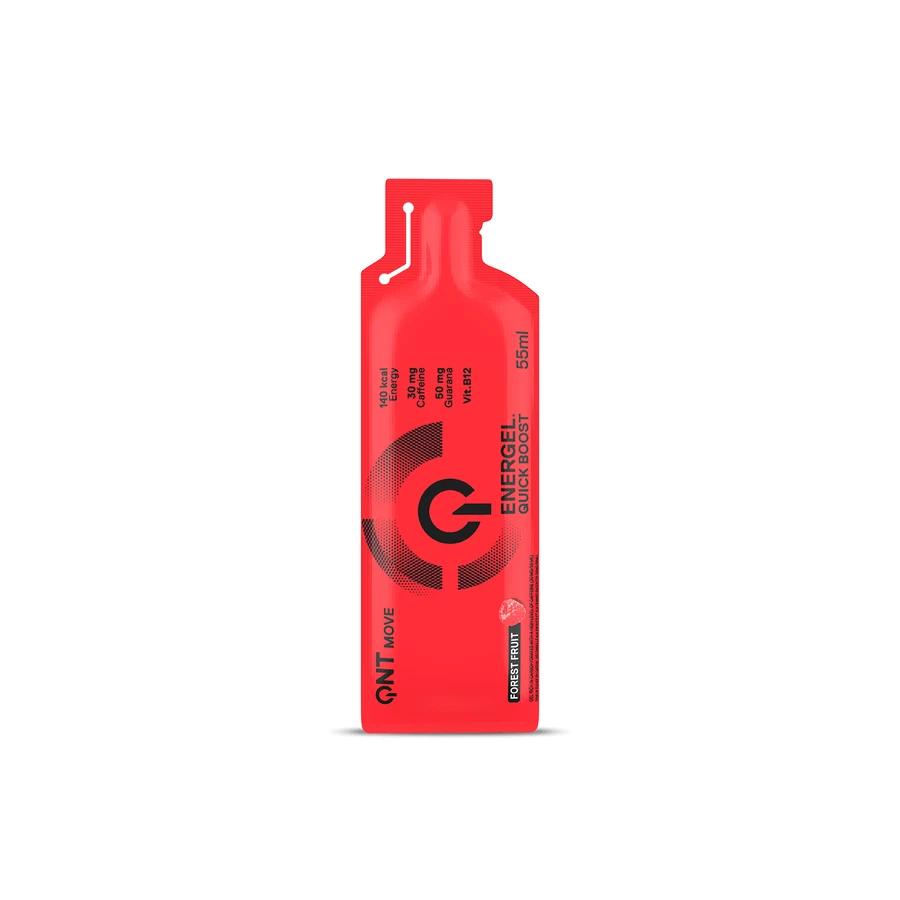 QNT | Energel Quick Boost Forest Fruit energiegel in portieverpakking | 55 ml