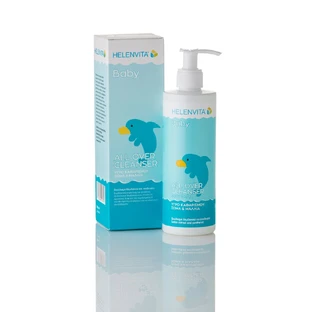 Helenvita | Detergente completo per neonati | Bagnoschiuma per capelli e corpo dei neonati | 300 ml