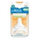 Dr. Brown's | Tétine en silicone pour biberons à large goulot, à partir de 9 mois, découpe en Y | Lot de 2