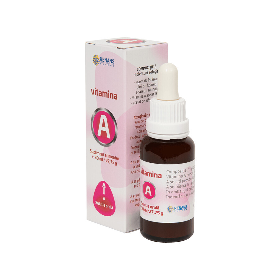 Vitamin A ölig, Lösung zum Einnehmen, 30 ml, Renans