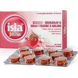 Isla | Pastillas para aliviar la garganta para niños pequeños, sabor a fresa | 20 unidades