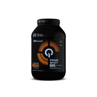 QNT | Prime Whey – Proteine din zer cu aromă de brownie cu ciocolată belgiană | 908 g