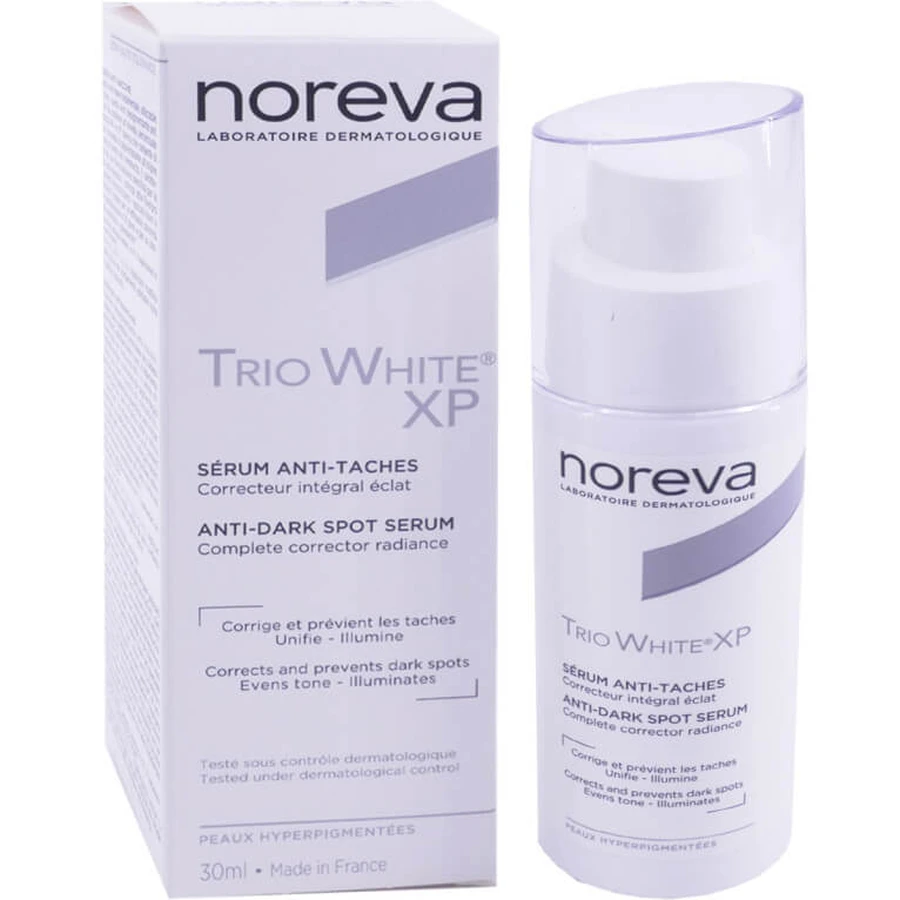 NOREVA TRIO WHITE XP SERUM TEGEN PIGMENTVLEKKEN 30 ML