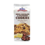 White chocolate and cherry biscuits, 200 g, Merba