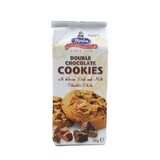 Double chocolate chip biscuits, 200 g, Merba