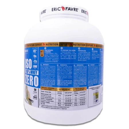 ERIC FAVRE ISO ZERO 100% WHEY VANILIE 1,5 kg