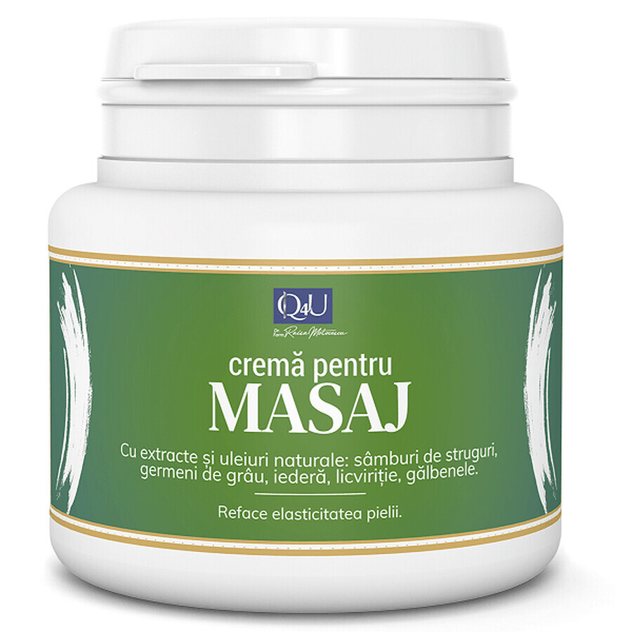 Crema de masaje Q4U, 500 ml, Tis Pharmaceutical