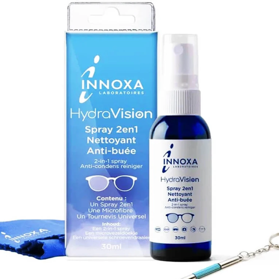 INNOXA HYDRA VISION SPRAY 2 EN 1 NETTOYANT ANTI-BUEE 30ML