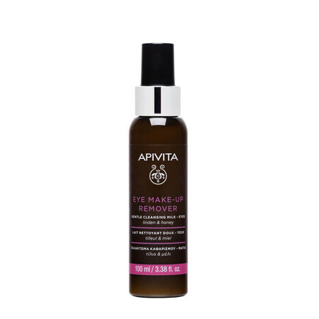 Apivita Detersione - Eye Make Up Remover Latte Detergente Delicato Occhi, 100ml