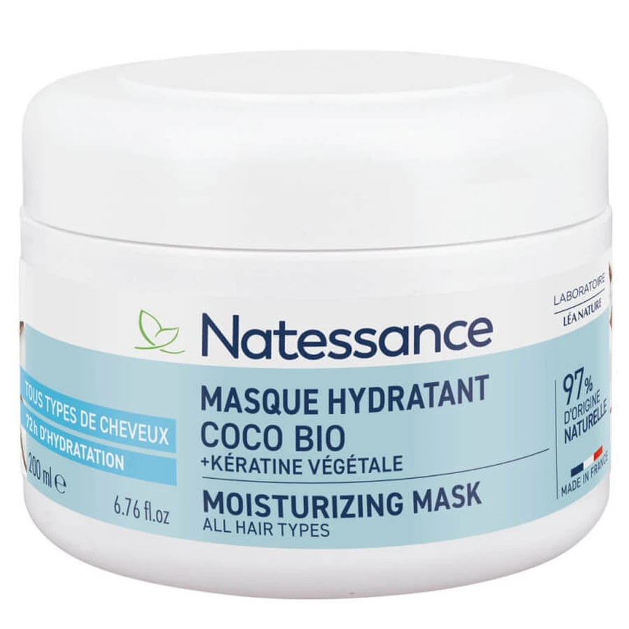 NATESSANCE MASCHERA IDRATANTE AL COCCO BIOLOGICO 200 ML