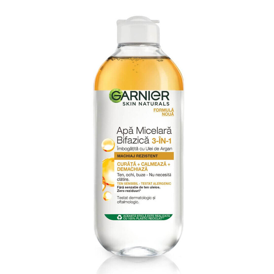 Garnier Skin Naturals Agua Micelar Bifásica, 400 ml, Loreal