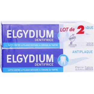DENTIFRICIO ANTI-PLACCA ELGYDIUM 2X75 ML