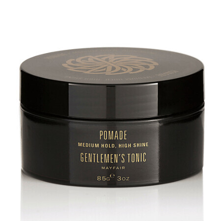 Pomada pentru par cu fixare medie si aspect lucios Babassu & Bergamot, 85 g, Gentlemen s Tonic