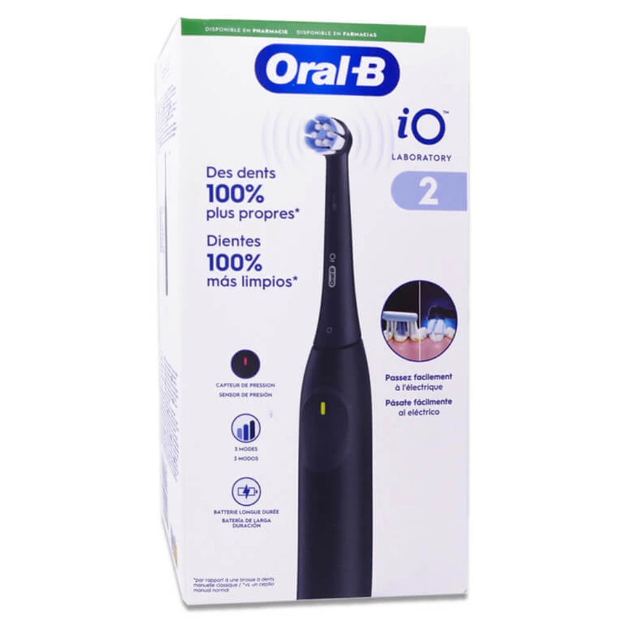 ORAL B IO 2 PERIUȚĂ DE DINȚI ELECTRICĂ NEAGRĂ