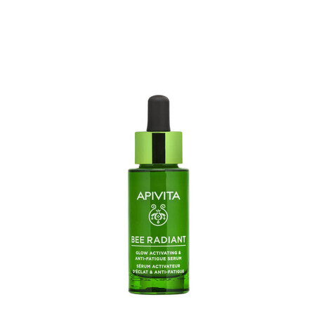 Apivita Bee Radiant - Siero Energizzante Attivatore Luminosità Anti Fatica, 30ml