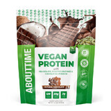 Abouttime Vegan Protein Proteína vegana con sabor a chocolate natural, 972.8