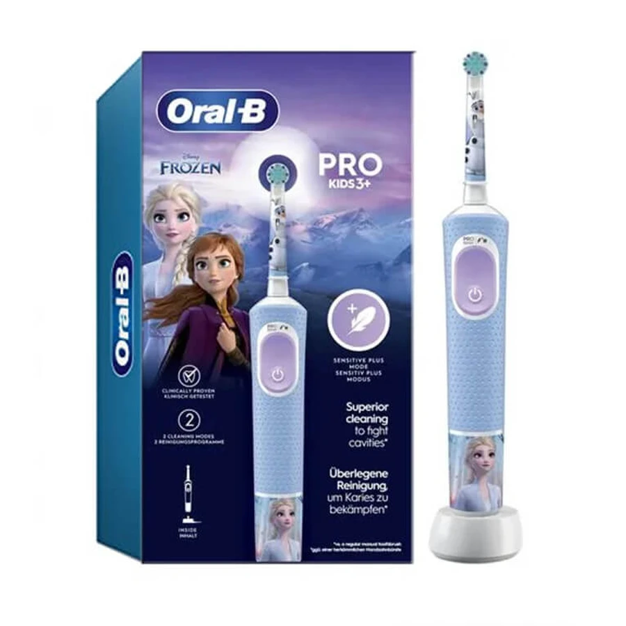 ORAL B DISNEY FROZEN PRO KIDS 3X – elektryczna szczoteczka do zębów dla dzieci: ceny i cechy