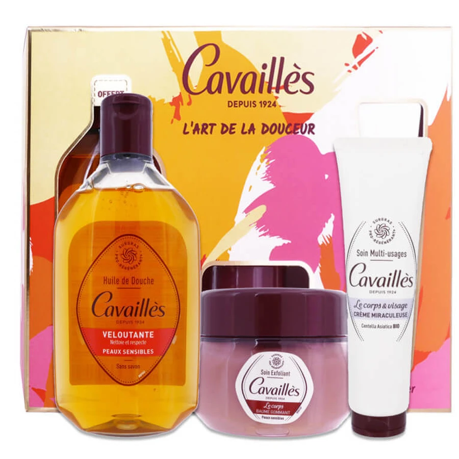 ROGE CAVAILLES SET „ARTA DELICATETII” – 3 PRODUSE DE ÎNGRIJIRE