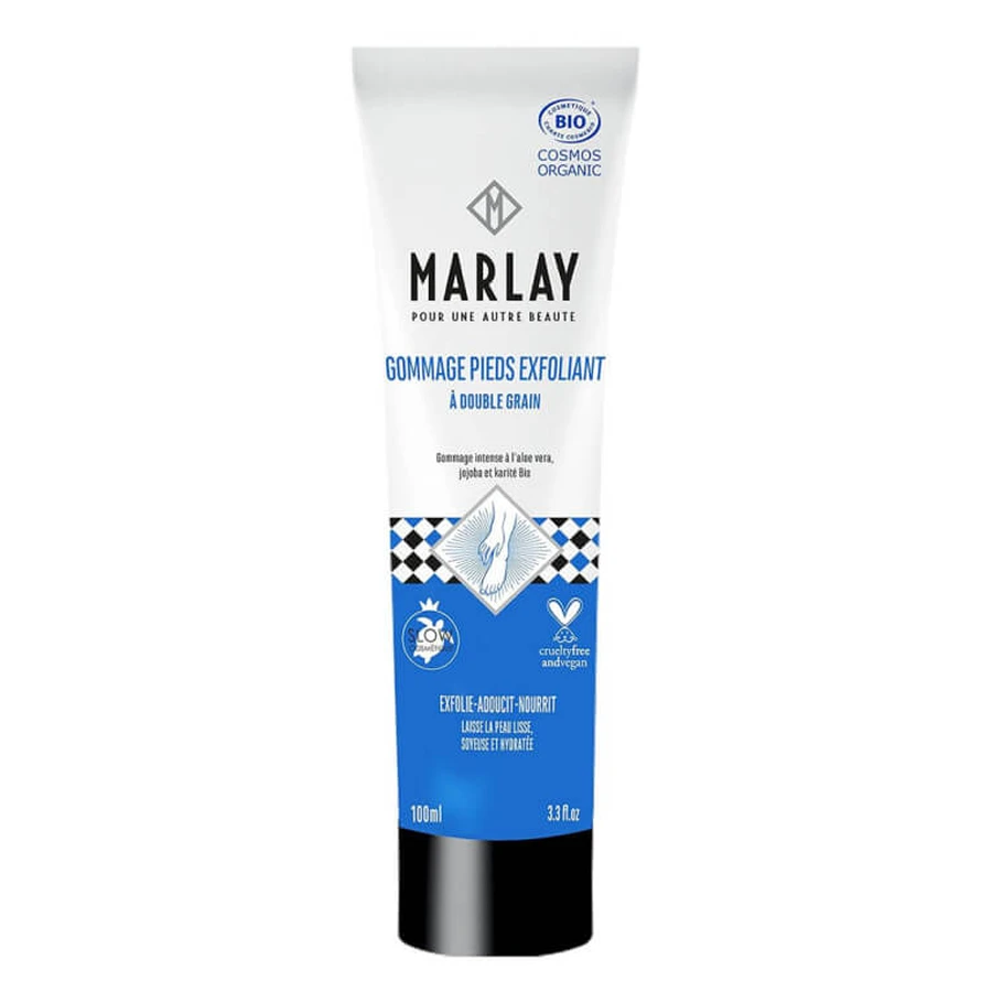 MARLAY DUAL-GRAIN FOOT SCRUB 100ML