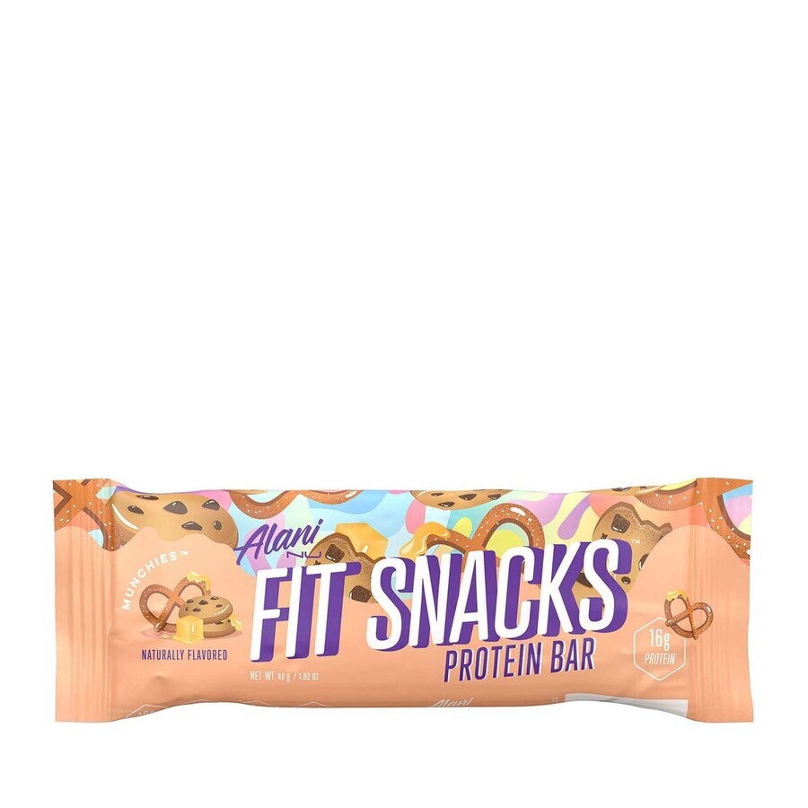 Alani Nu Fit Snacks Munchies Eiwitreep met Smaak, 46 G