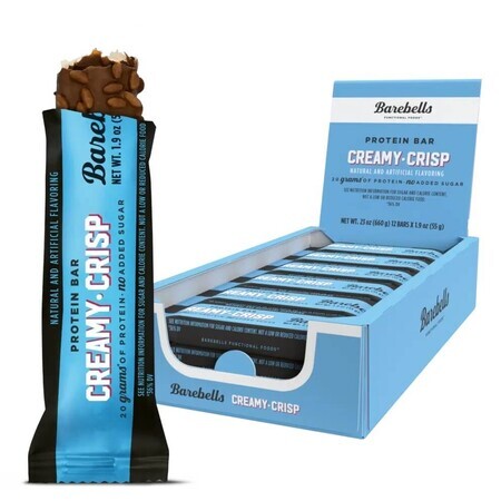 Barebells Protein Bars With Cream And Crunchy Wrap, 55 G