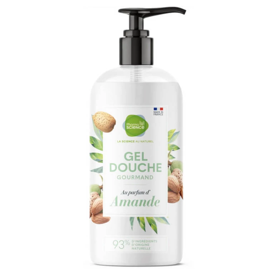 PHARMASCIENCE GEL DE DUȘ GOURMAND CU MIROS DE MIGDALE 1 L