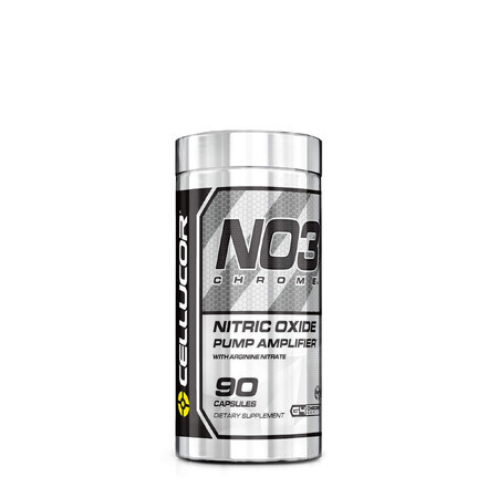 Cellucor No3 Chrome, formula pre-allenamento, 90 Cps