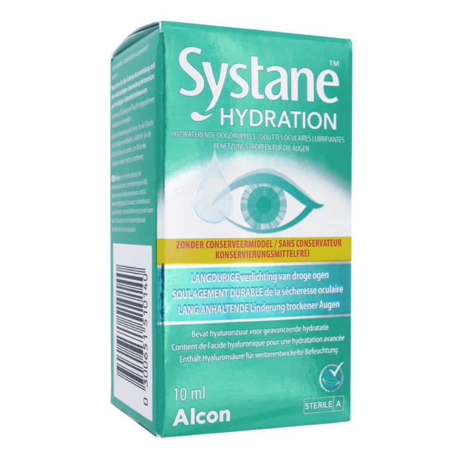ALCON SYSTANE HYDRATION, GOTAS OCULARES LUBRICANTES, 10 ML