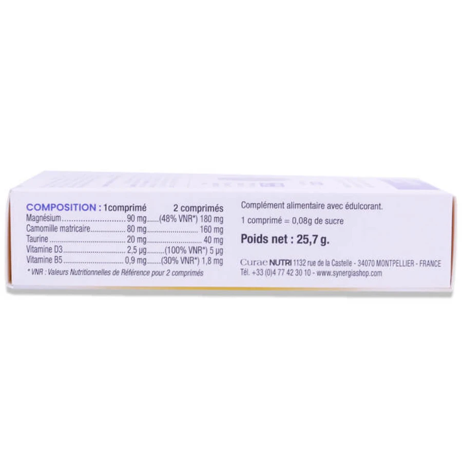 SYNERGIA D-STRESS CHILD'S BALANCE 24 TABLETKI, SMAK KAKAOWY: ceny i cechy