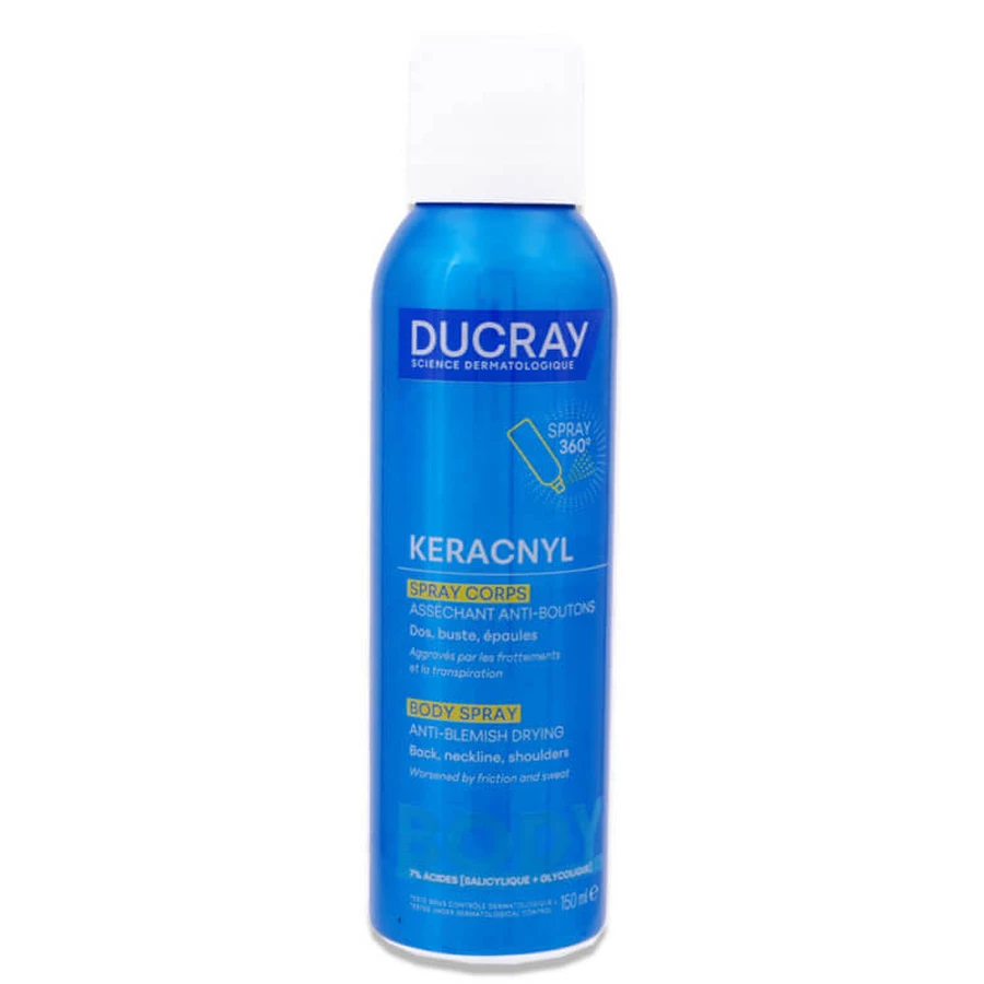 DUCRAY KERACNYL SPRAY CORPS ASSECHANT ANTI BOUTONS 150ML
