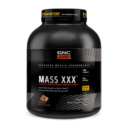 Gnc Amp Mass Xxx, eiwitversterker met chocoladesmaak, 2730 G