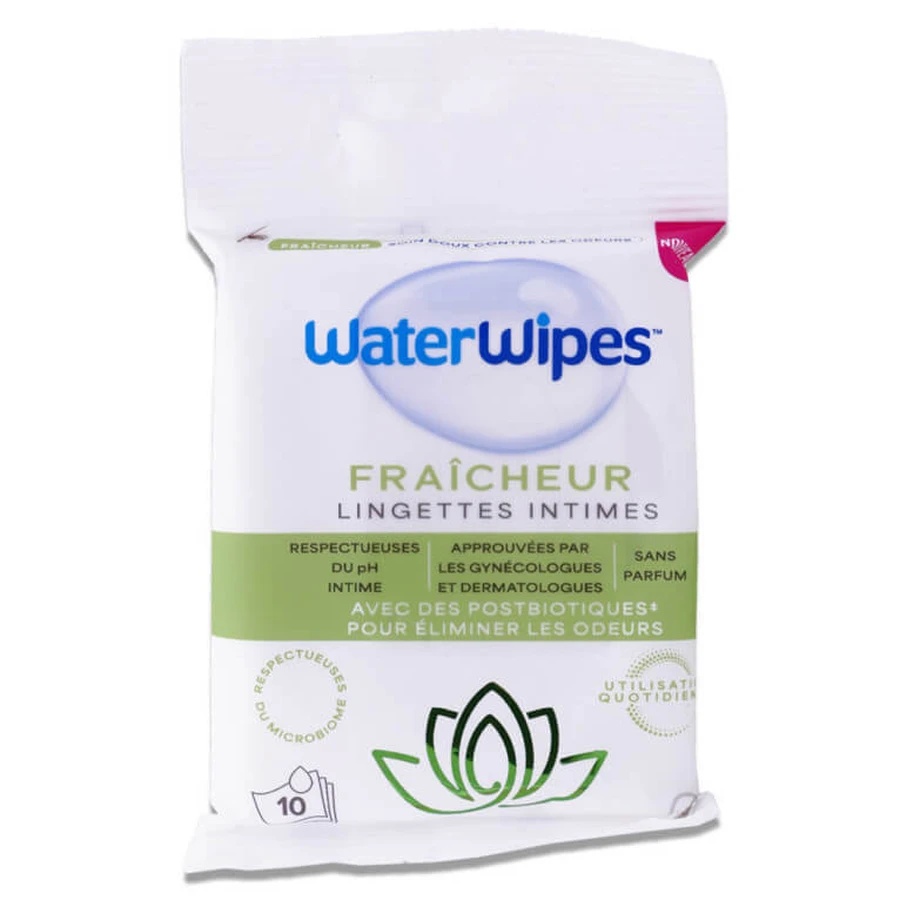 WATERWIPES SALVIETTE INTIME FRESH X10